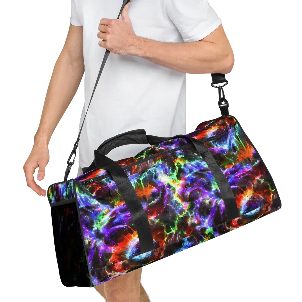 Aurora Inferno on Duffle Bag — Right Front
