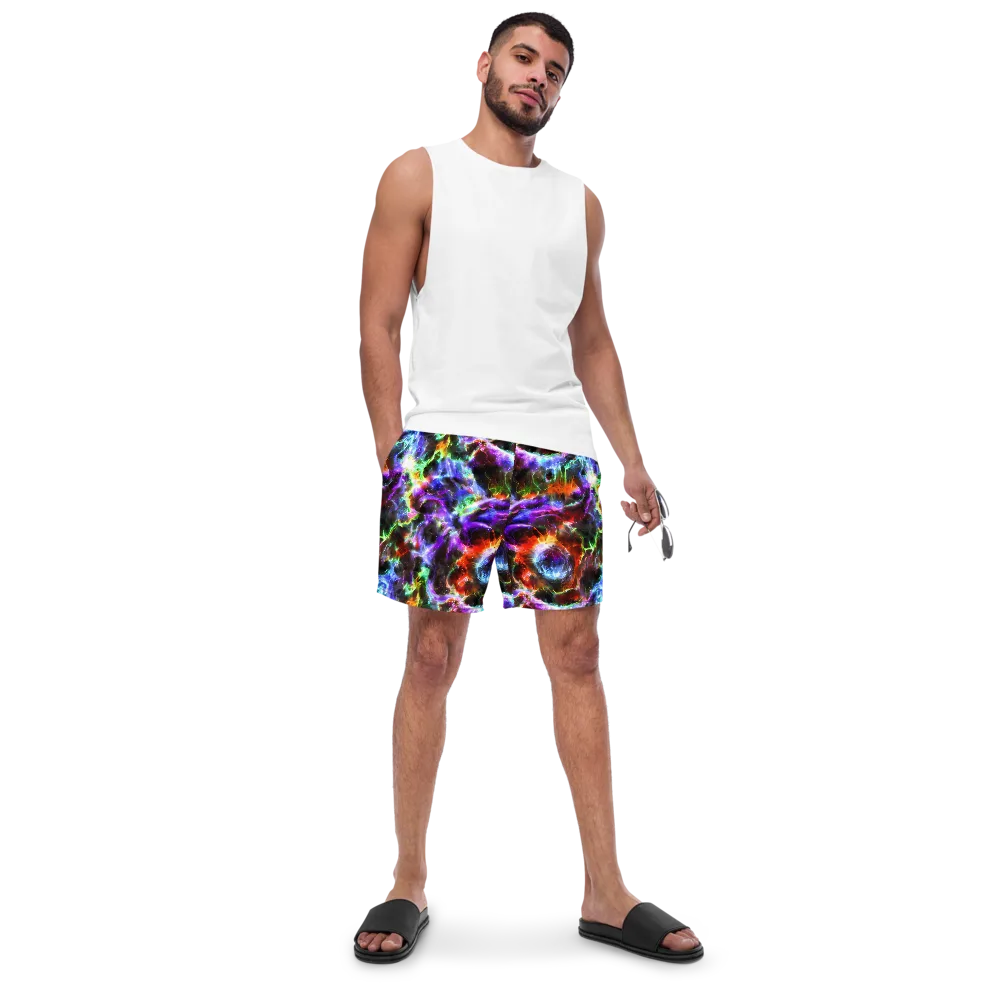 Aurora Inferno on Swim Trunks — Front