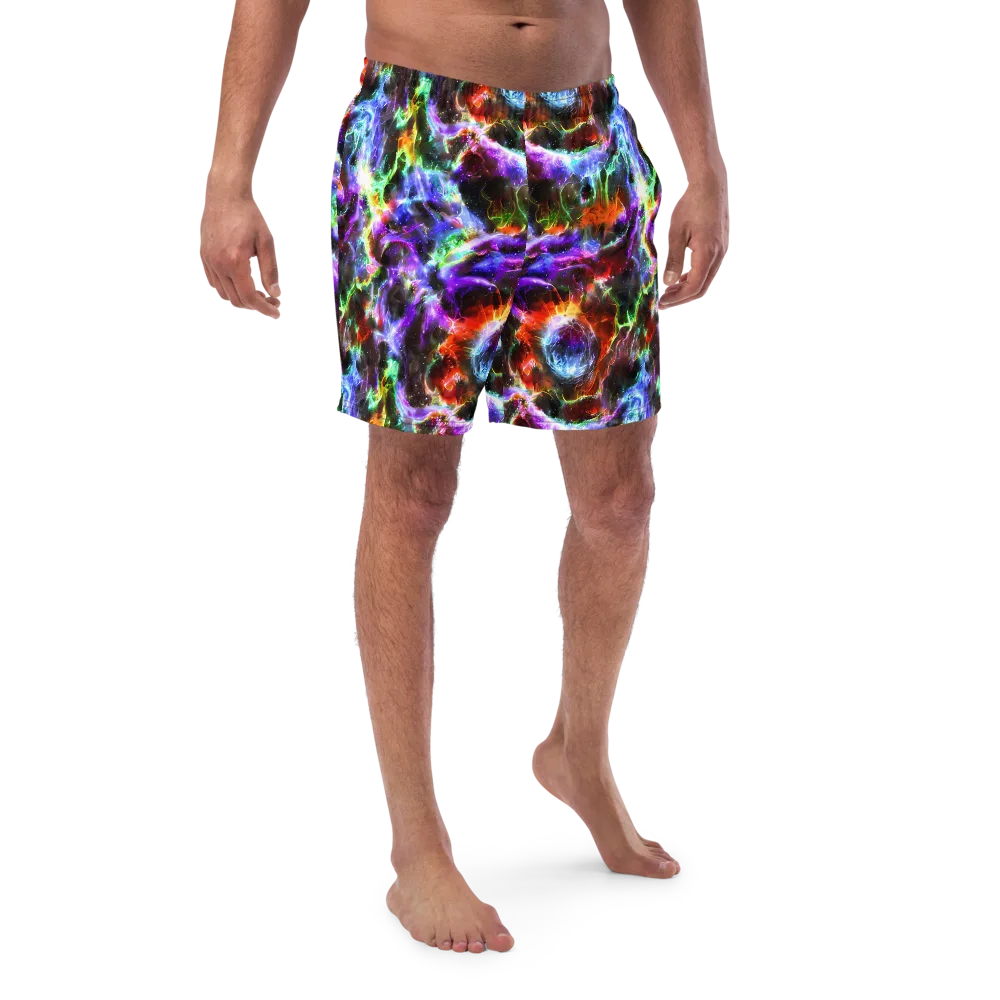 Aurora Inferno on Swim Trunks — Front