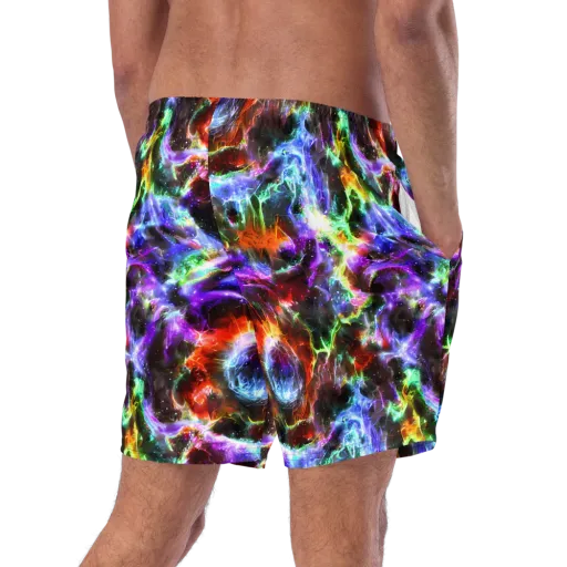 Aurora Inferno on a Swim Trunks