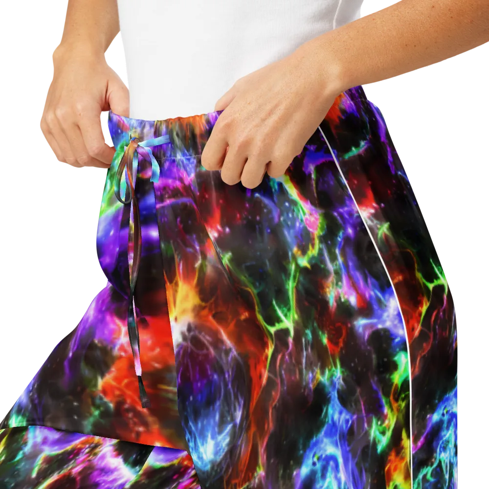 Aurora Inferno on Women's Pajama Pants — Product details