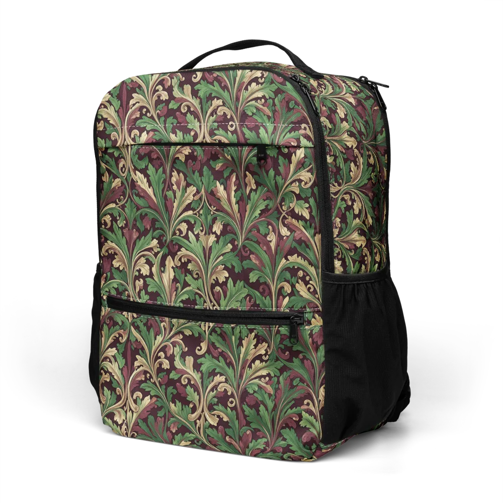 Acanthus Royale on Utility Backpack — Left Front
