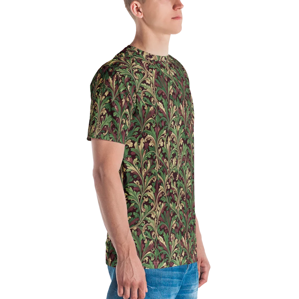 Acanthus Royale on Men's Crew Neck T-Shirt — Right