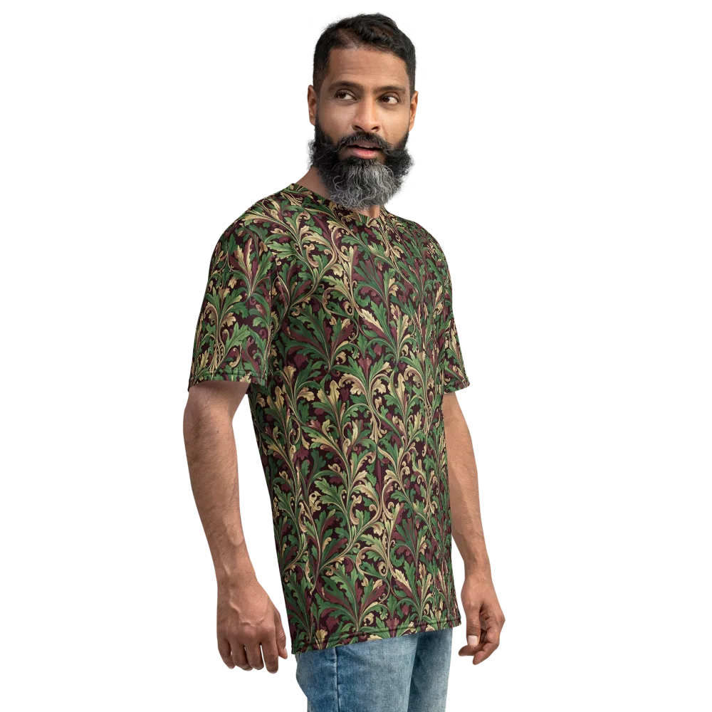 Acanthus Royale on Men's Crew Neck T-Shirt — Right