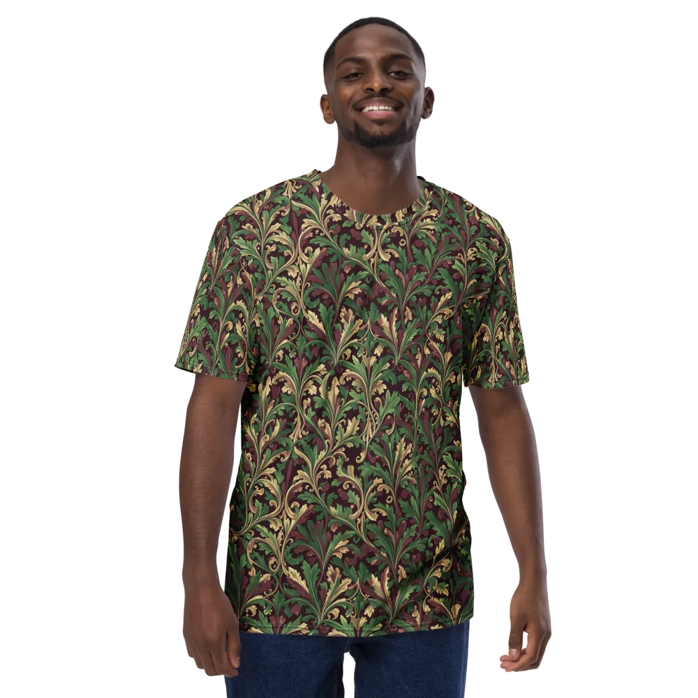 Acanthus Royale on Men's Crew Neck T-Shirt — Front