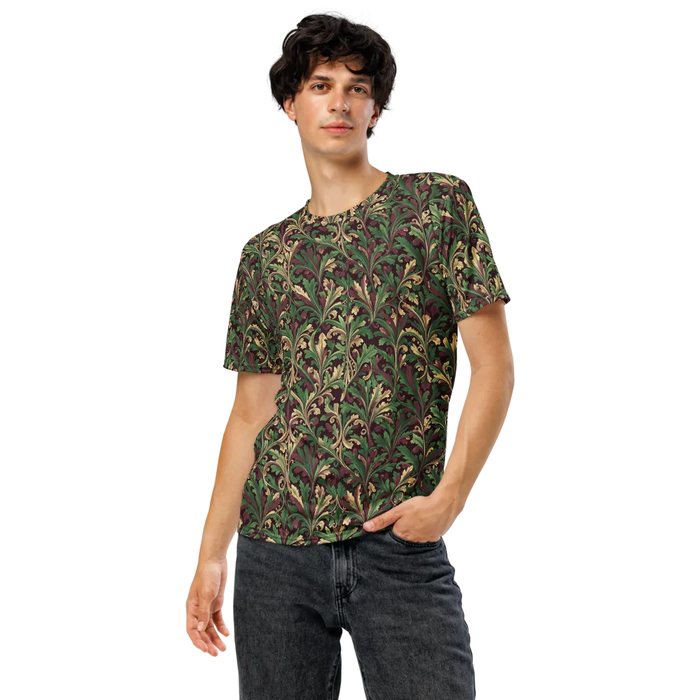 Acanthus Royale on Men's Crew Neck T-Shirt — Front