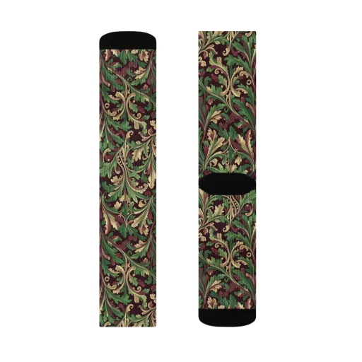 Acanthus Royale on a Socks