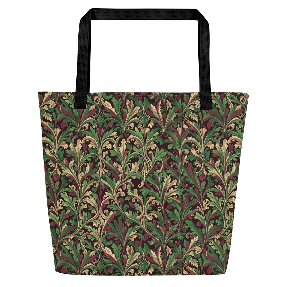 Acanthus Royale on Large Tote Bag W/ Pocket — Front
