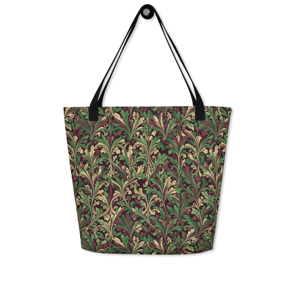 Acanthus Royale on Large Tote Bag W/ Pocket — Front