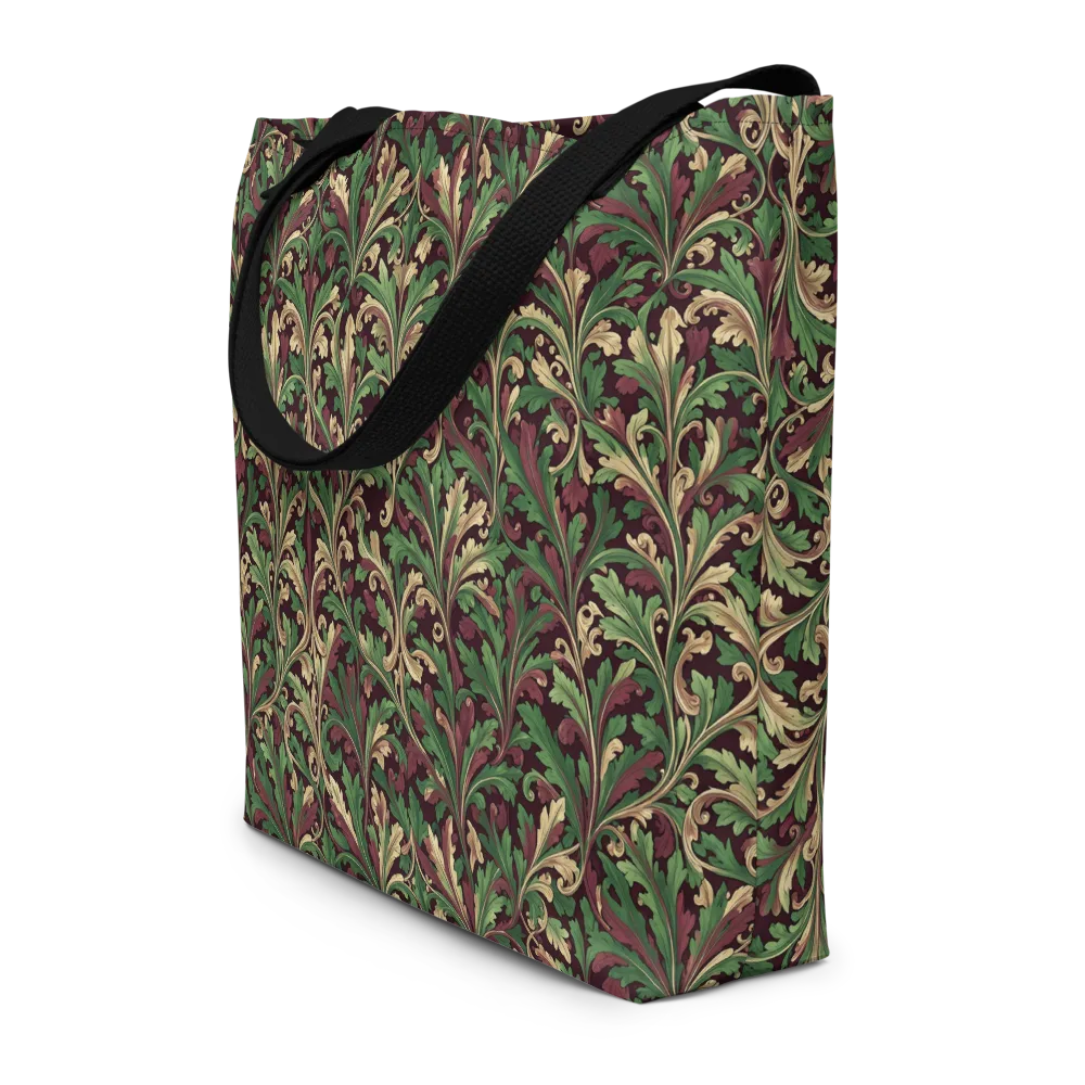 Acanthus Royale on Large Tote Bag W/ Pocket — Front