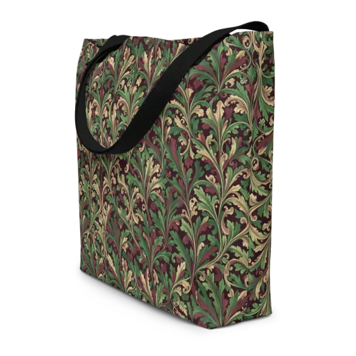 Acanthus Royale on a Large Tote Bag W/ Pocket
