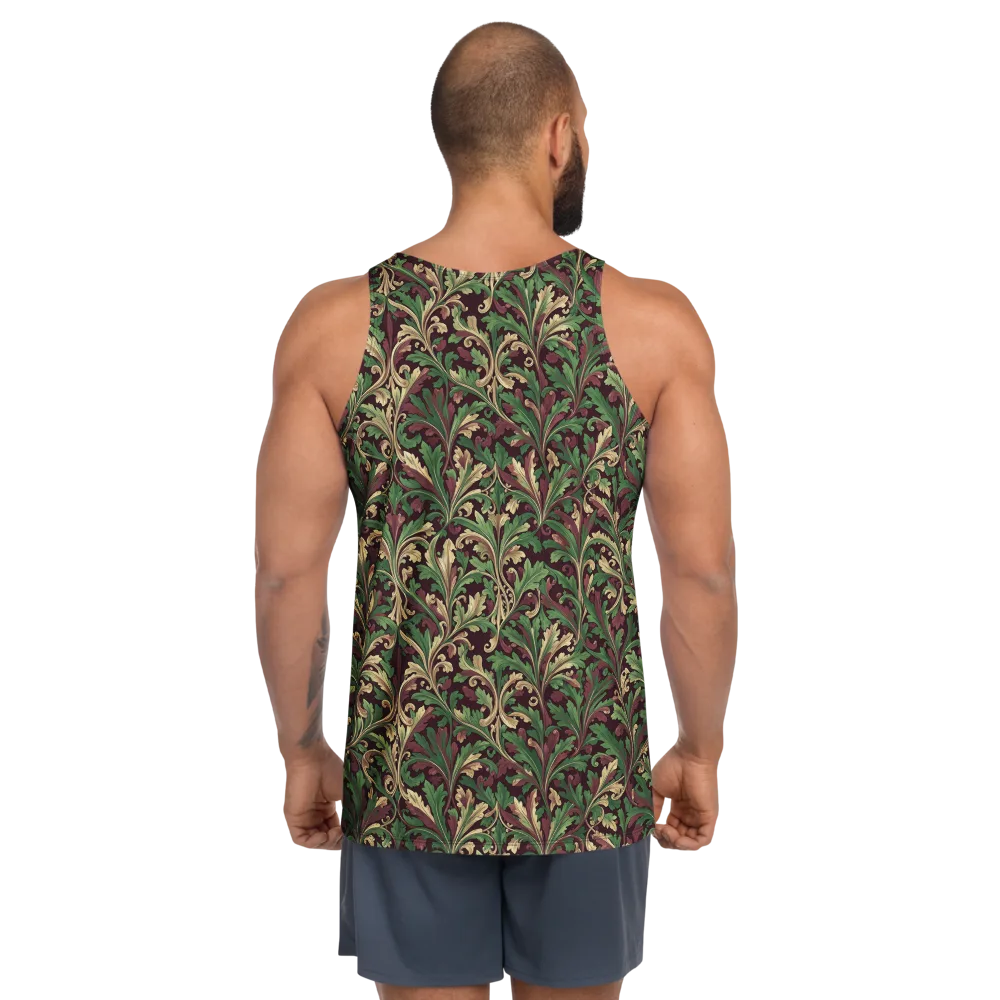 Acanthus Royale on Men's Tank Top — Back
