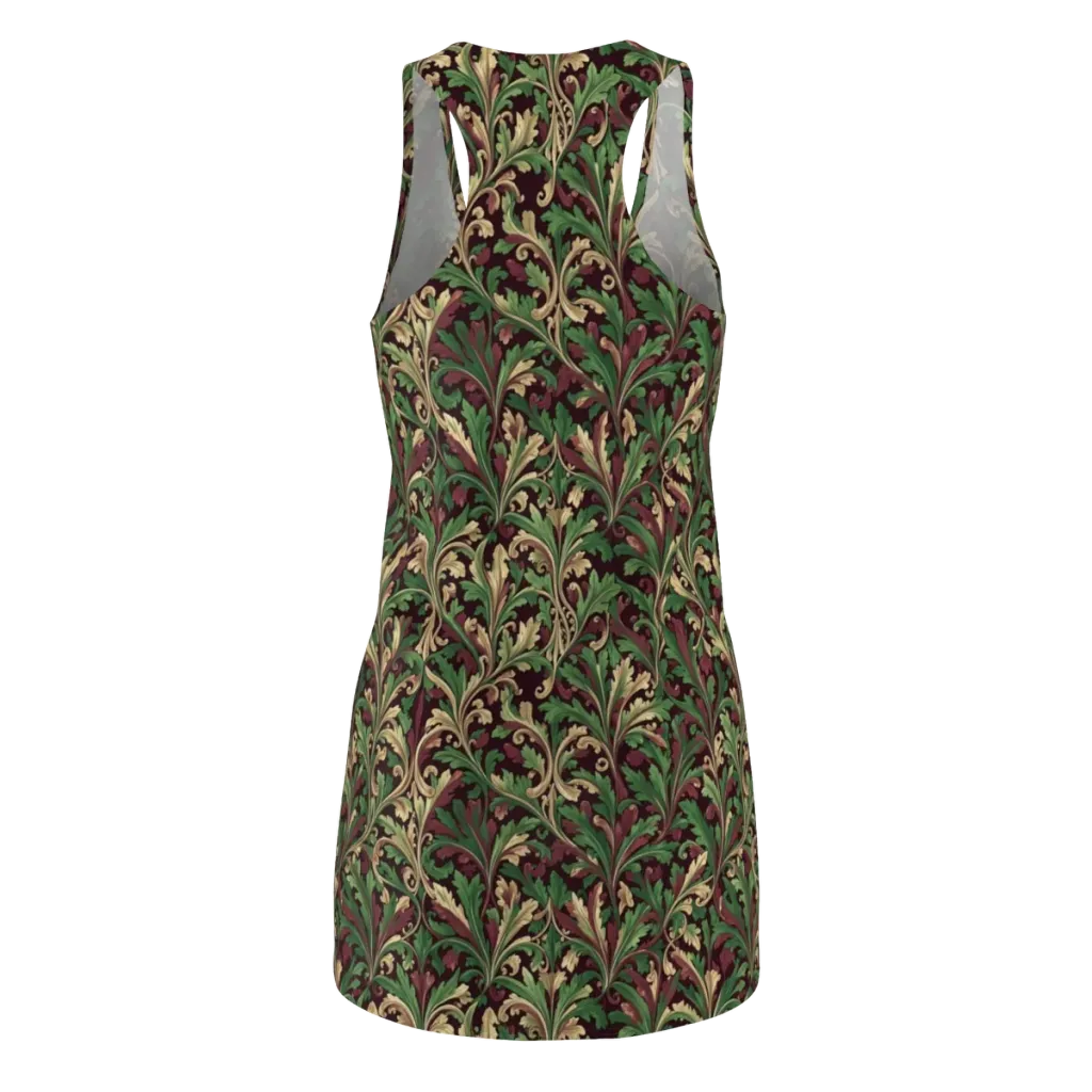 Acanthus Royale on Racerback Dress — Back