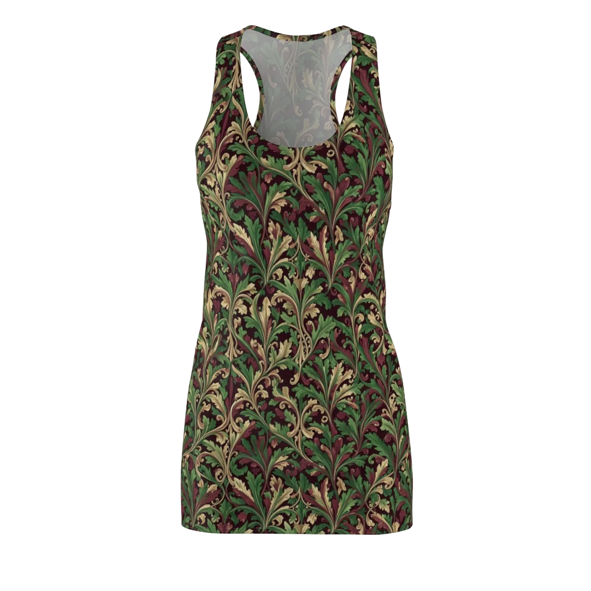 Acanthus Royale on Racerback Dress — Front