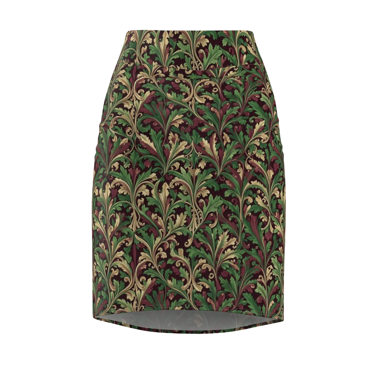 Acanthus Royale on Pencil Skirt — Front