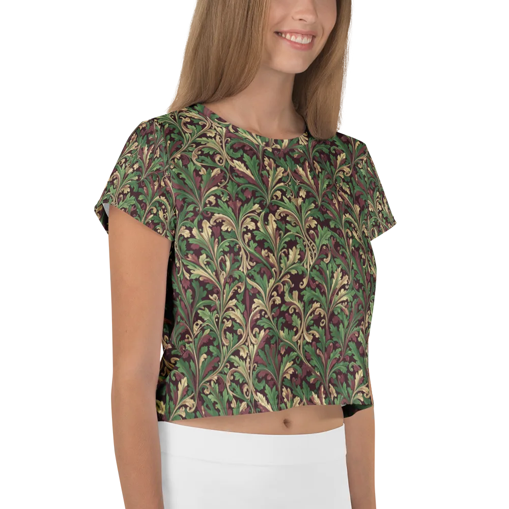 Acanthus Royale on Crop Tee — Right