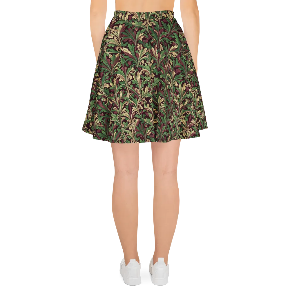 Acanthus Royale on Skater Skirt — Back
