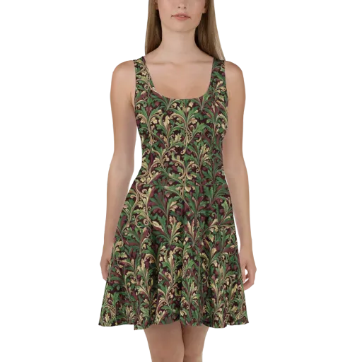 Acanthus Royale on a Skater Dress