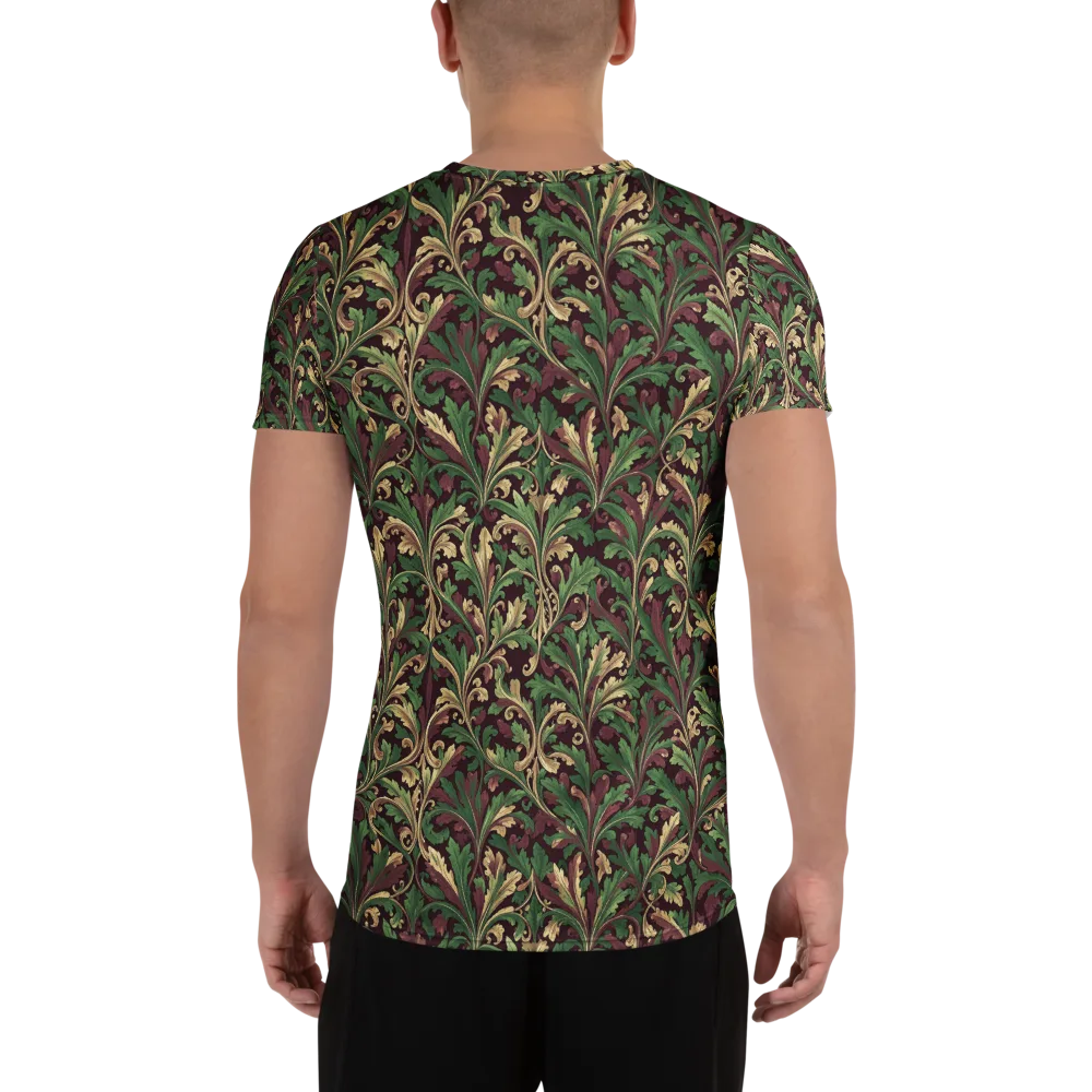 Acanthus Royale on Men's Athletic T-Shirt — Back