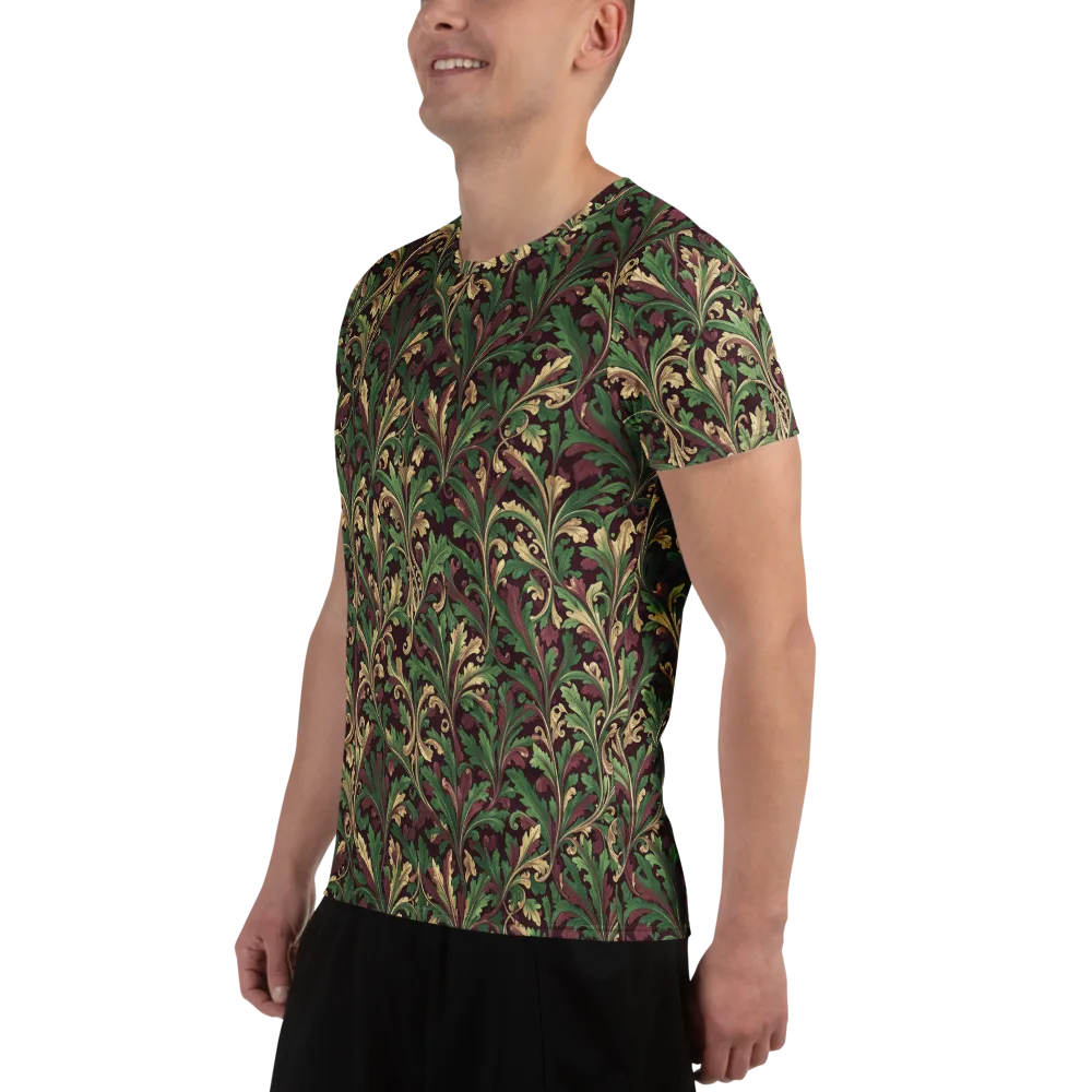 Acanthus Royale on Men's Athletic T-Shirt — Left