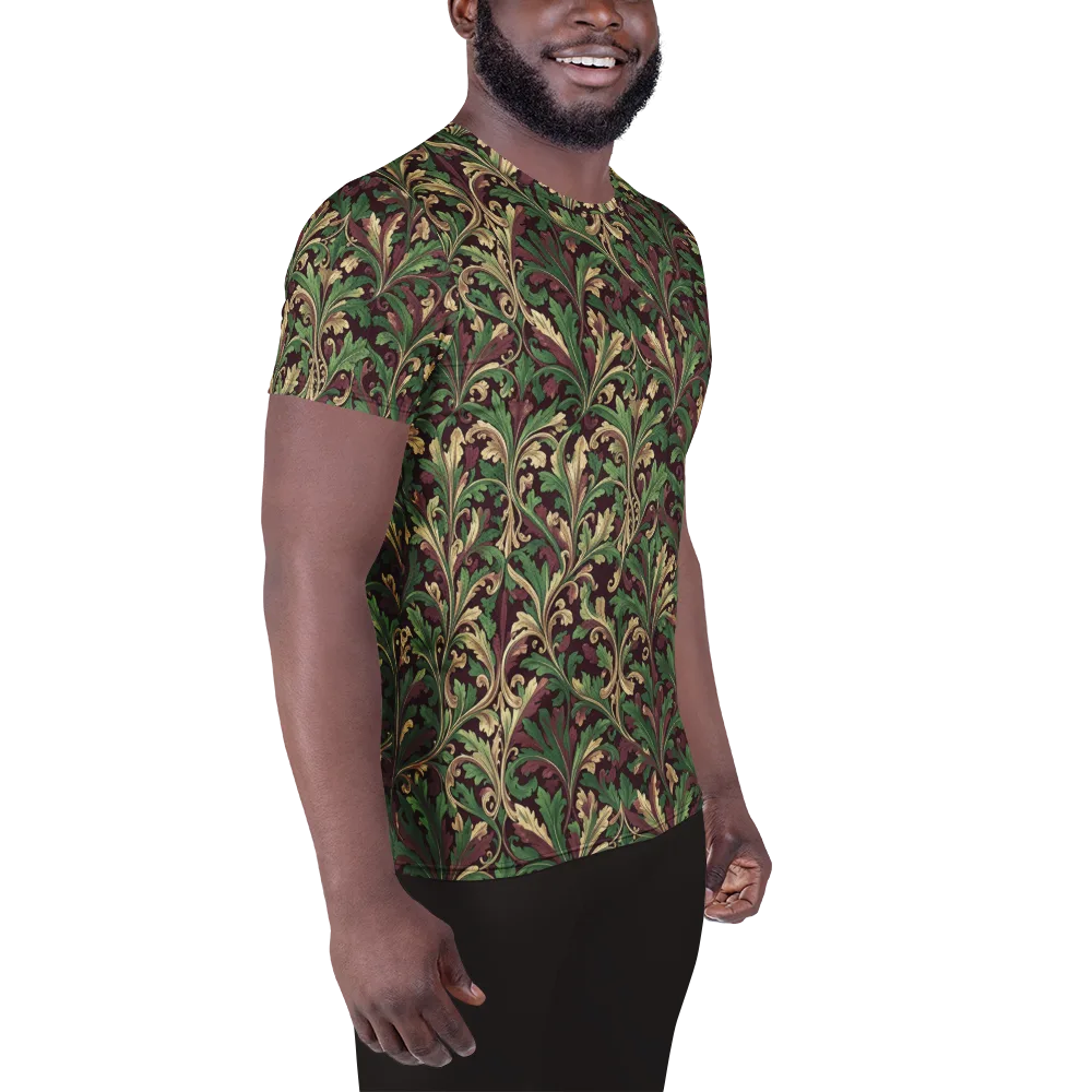 Acanthus Royale on Men's Athletic T-Shirt — Right