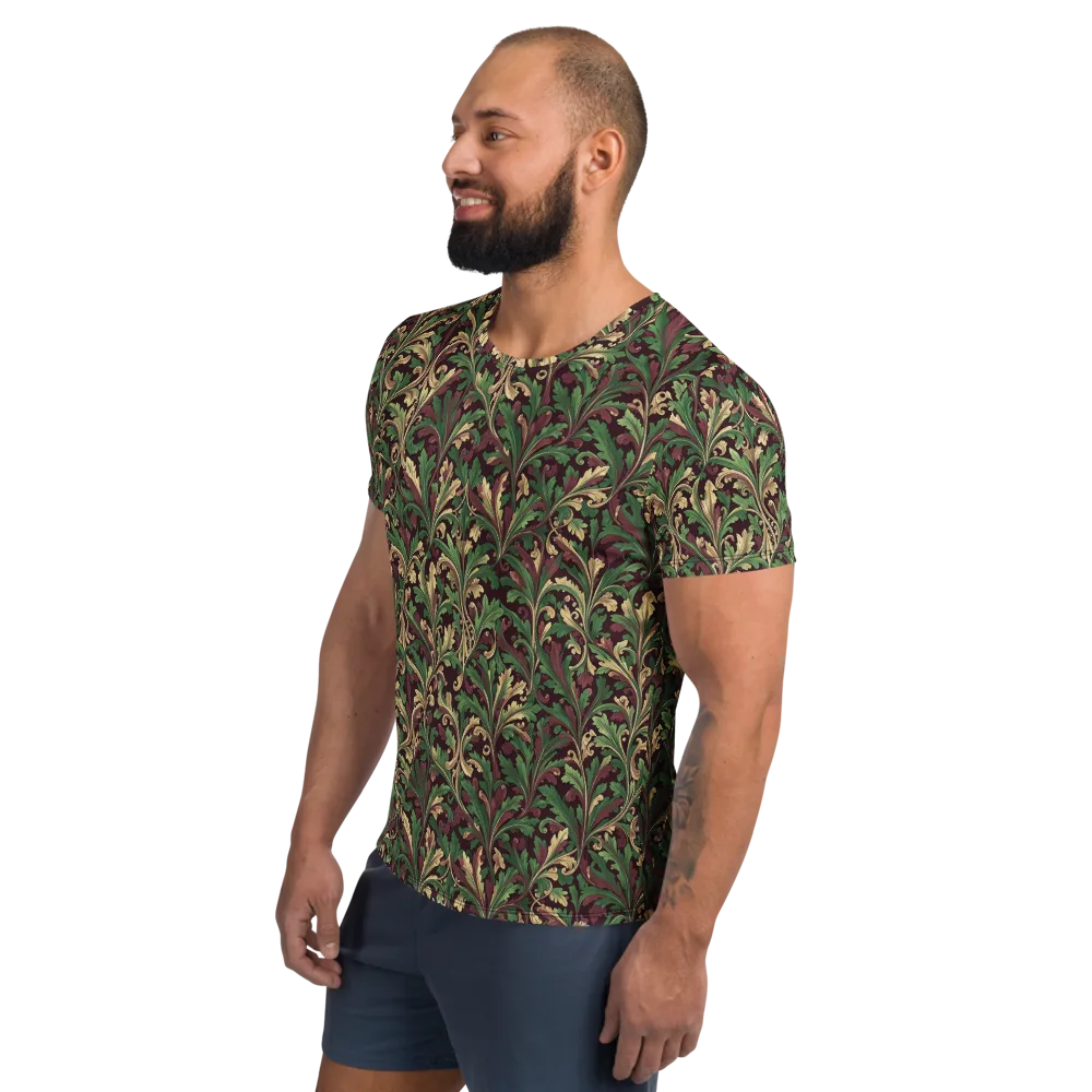 Acanthus Royale on Men's Athletic T-Shirt — Left