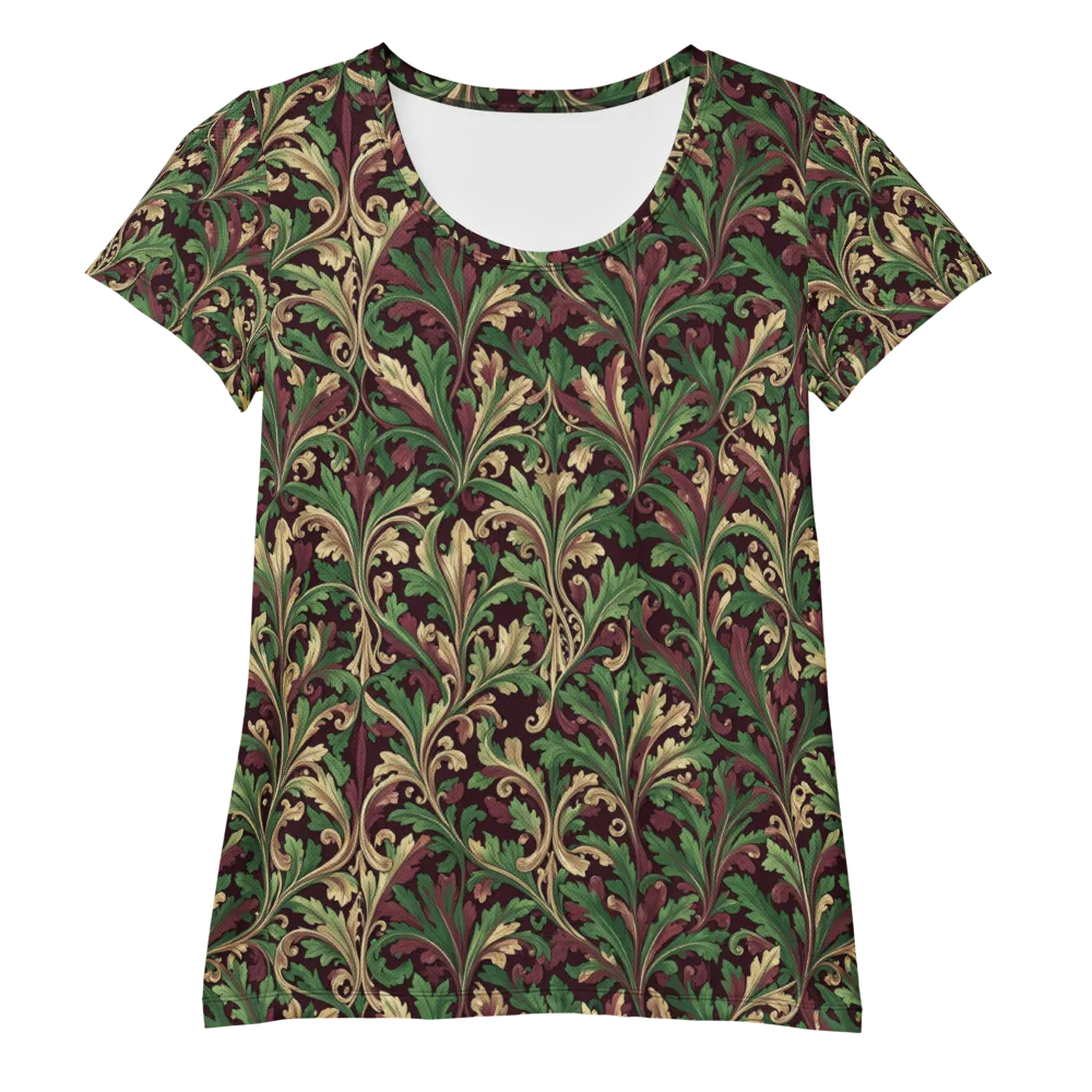 Acanthus Royale on Women's Athletic T-Shirt — Front