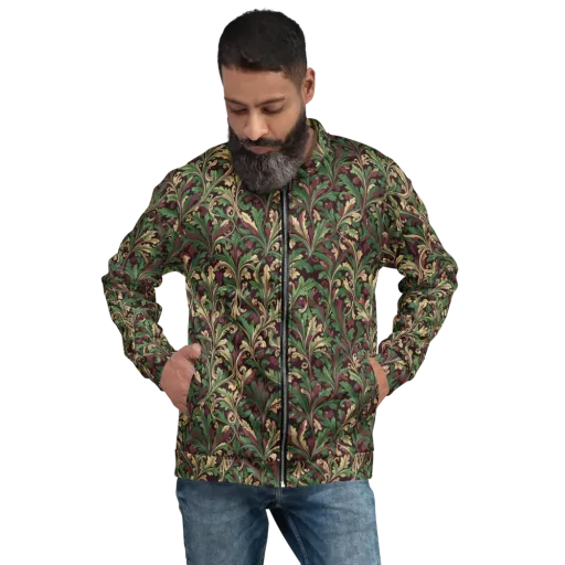 Acanthus Royale on a Bomber Jacket