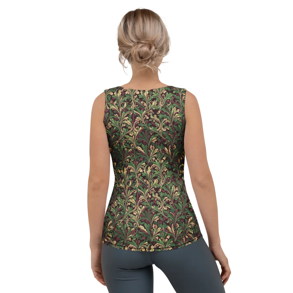Acanthus Royale on Women's Tank Top — Back