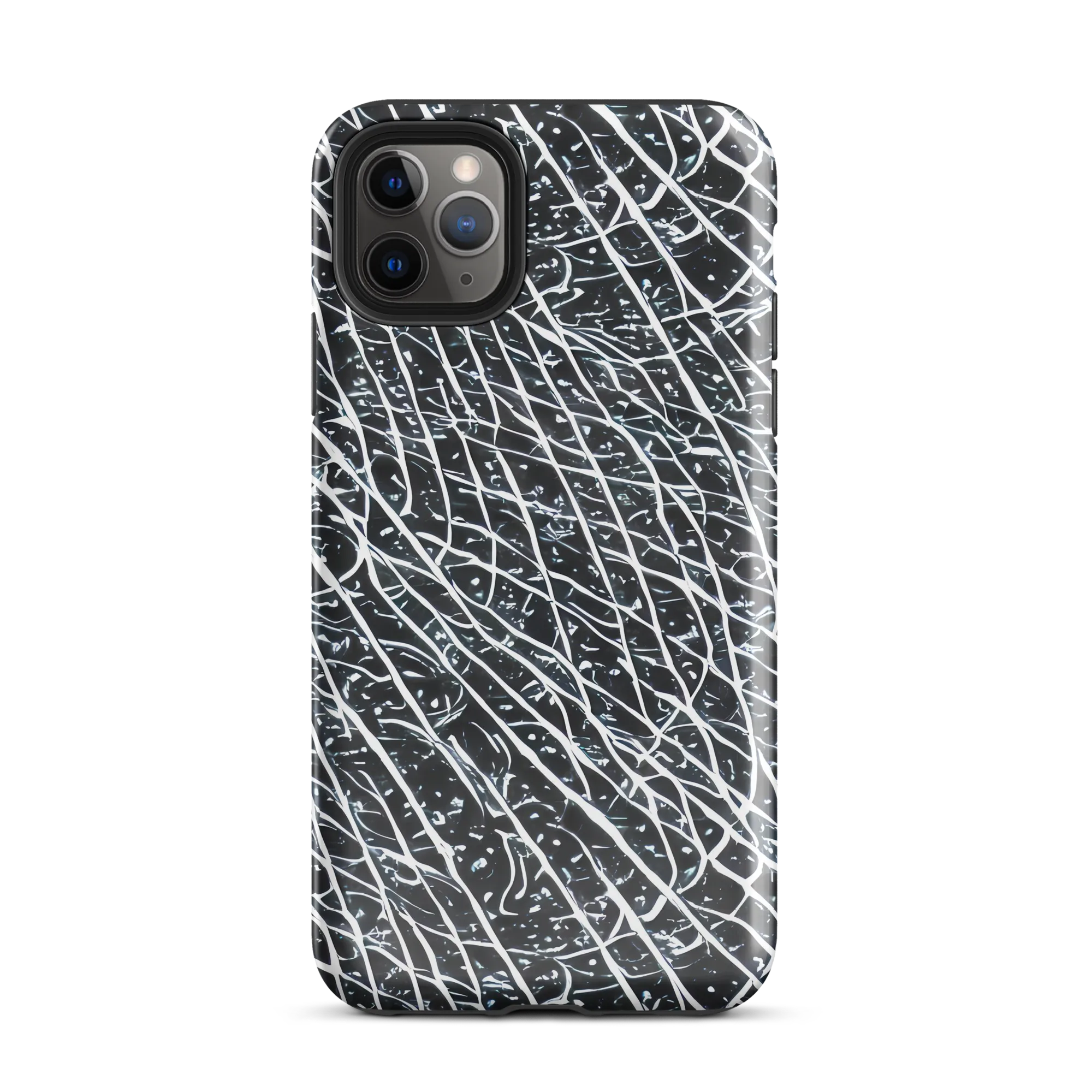 Midnight Lattice on Tough Case for iPhone® — Front