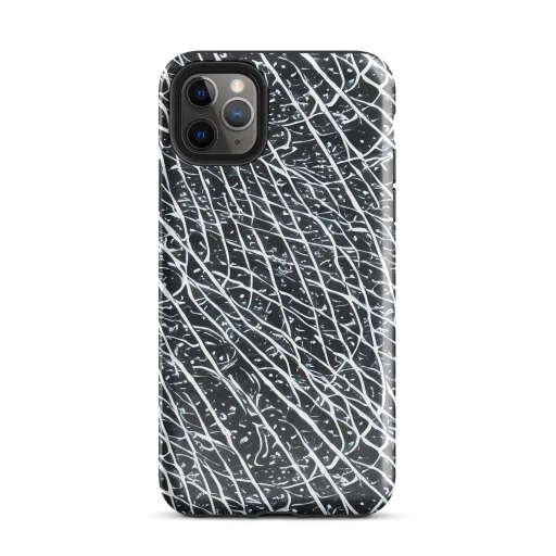 Midnight Lattice on a Tough Case for iPhone®