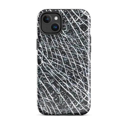 Midnight Lattice on a MagSafe Tough Case for iPhone®