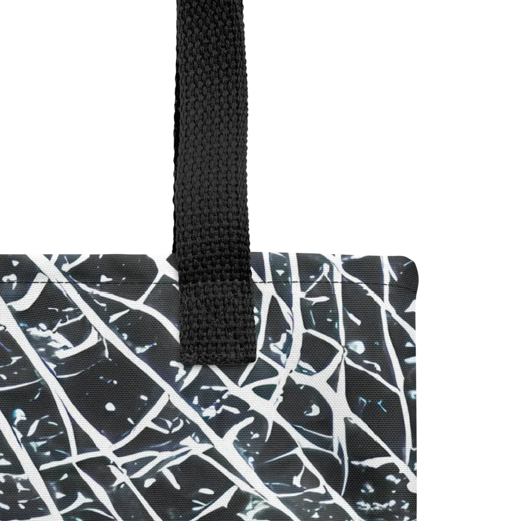 Midnight Lattice on Tote Bag — Product details