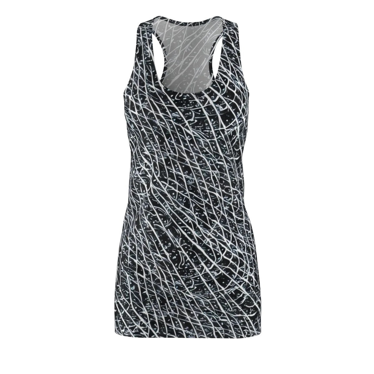Midnight Lattice on Racerback Dress — Front