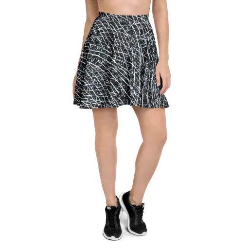 Midnight Lattice on a Skater Skirt