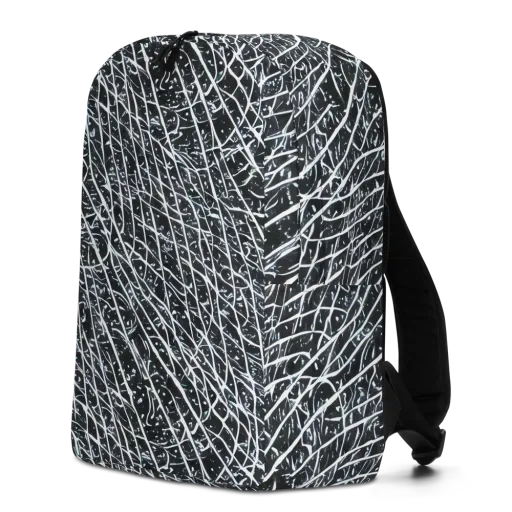 Midnight Lattice on a Minimalist Backpack