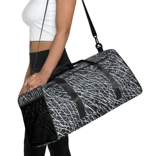 Midnight Lattice on a Duffle Bag