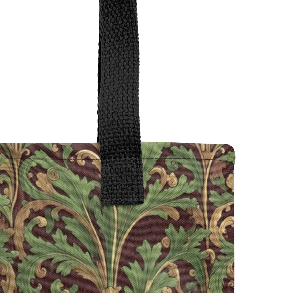 Burgundy Baroque on Tote Bag — Product details