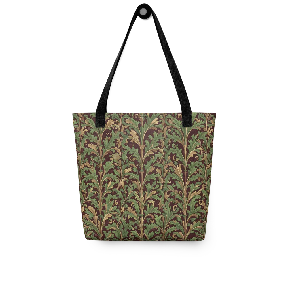 Burgundy Baroque on Tote Bag — Front