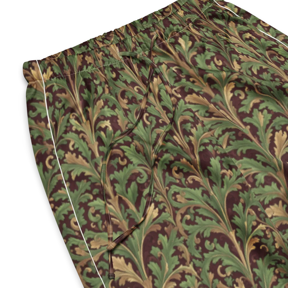 Burgundy Baroque on Women's Pajama Pants — Product details