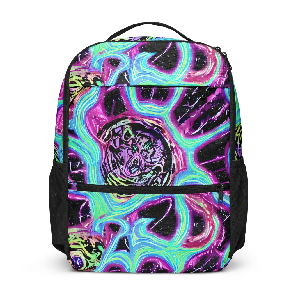 Cosmic Lava on Utility Backpack — Front