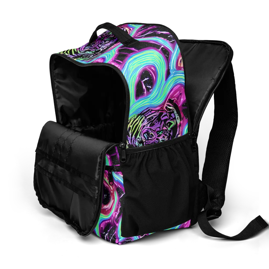 Cosmic Lava on Utility Backpack — Product details 2