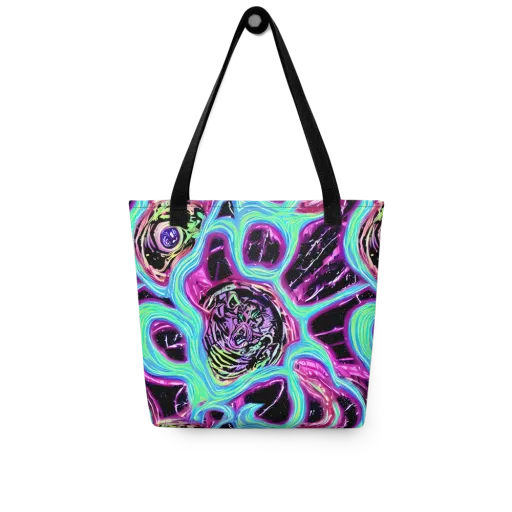 Cosmic Lava on a Tote Bag