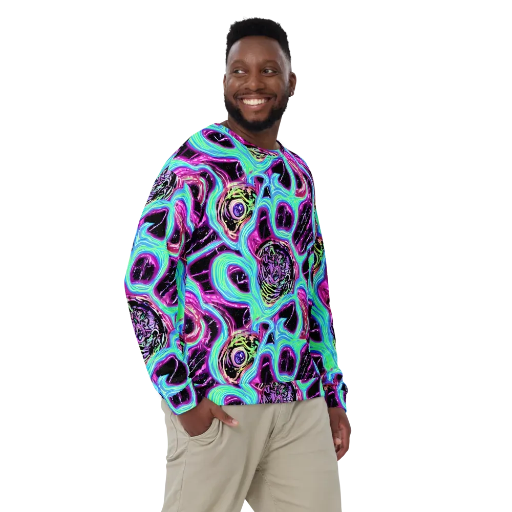Cosmic Lava on Sweatshirt — Front