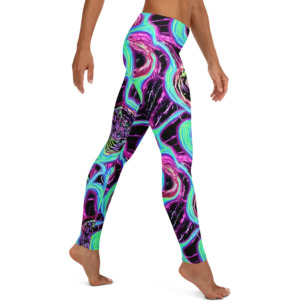 Cosmic Lava on Leggings — Right