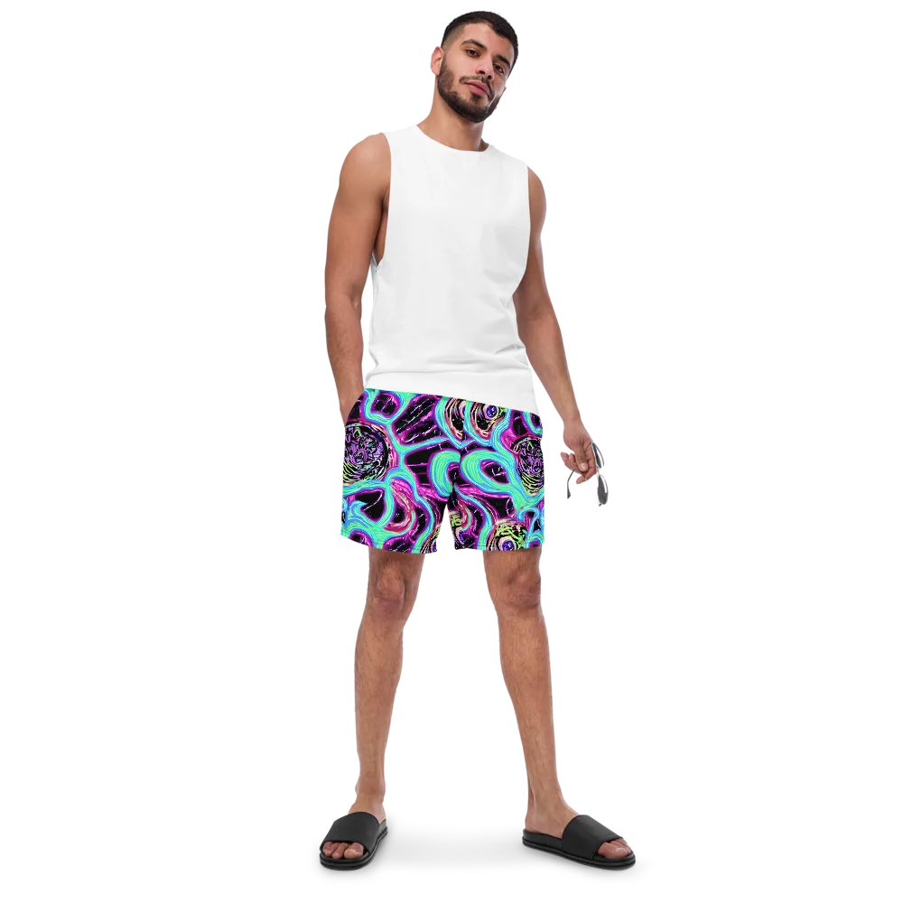 Cosmic Lava on Swim Trunks — Front