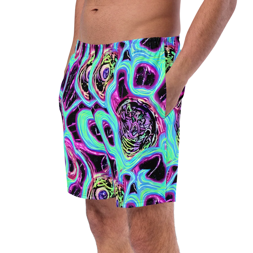 Cosmic Lava on Swim Trunks — Left Front