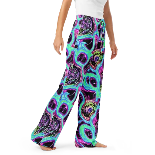 Cosmic Lava on a Women's Pajama Pants