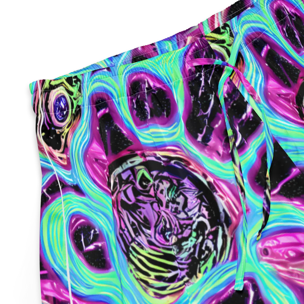 Cosmic Lava on Women's Pajama Shorts — Product details