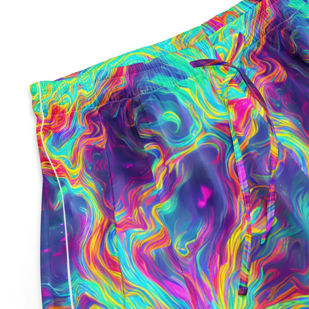 Neon Marbles on Women's Pajama Shorts — Product details